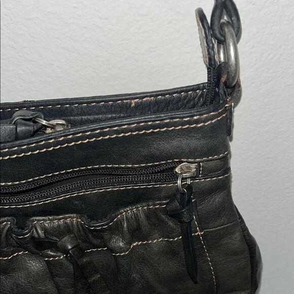 Fossil Bag purse Women messenger Leather crossbody utility casual - Picture 3 of 6